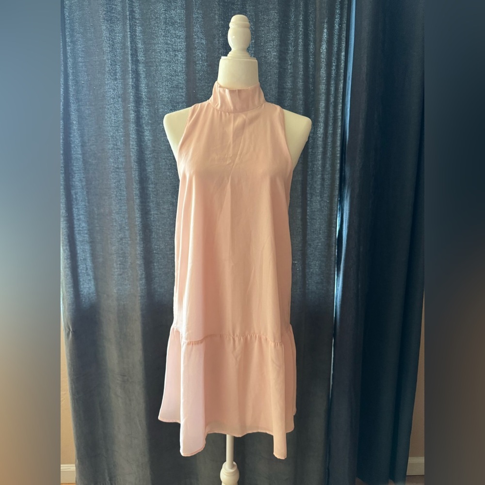 Abercrombie‎ and Fitch Pink Ruffle Dress Size Medium